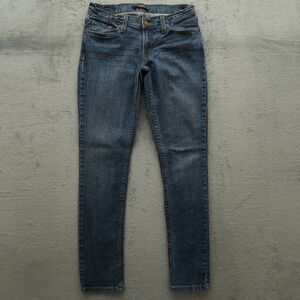 Levi's 524 Jeans Junior's Size 7M Blue Too SuperLow Skinny Denim 30" Inseam